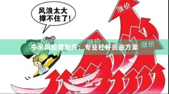 牛米网股票配资：专业杠杆资金方案